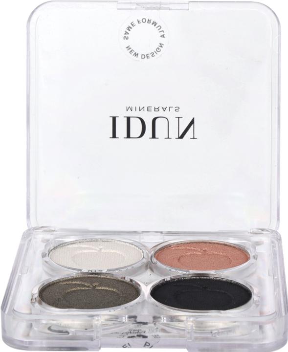 Produktbild IDUN Minerals Palette Eyeshadow Vitsippa (Grün, Pink, Schwarz, Weiss)