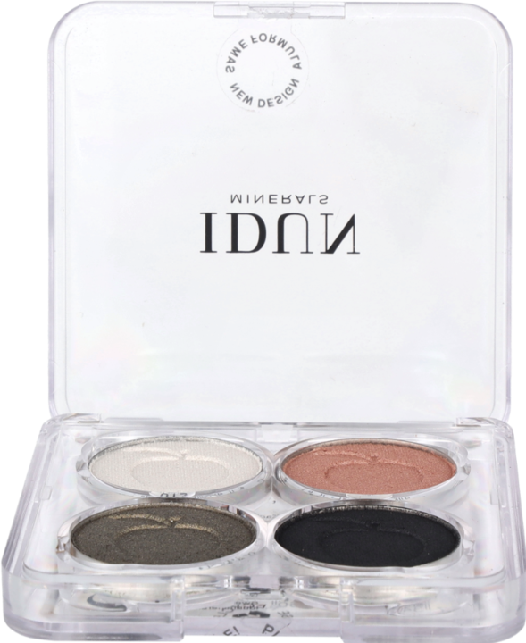 Produktbild IDUN Minerals Palette Eyeshadow Vitsippa (Grün, Pink, Schwarz, Weiss)