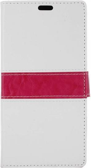 Produktbild Leder Bookcover mit farbigem Balken