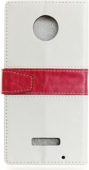Produktbild Leder Bookcover mit farbigem Balken