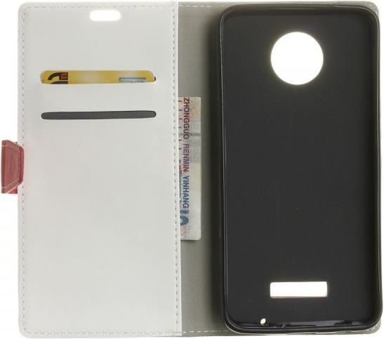 Produktbild Leder Bookcover mit farbigem Balken