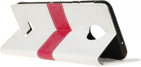 Produktbild Leder Bookcover mit farbigem Balken