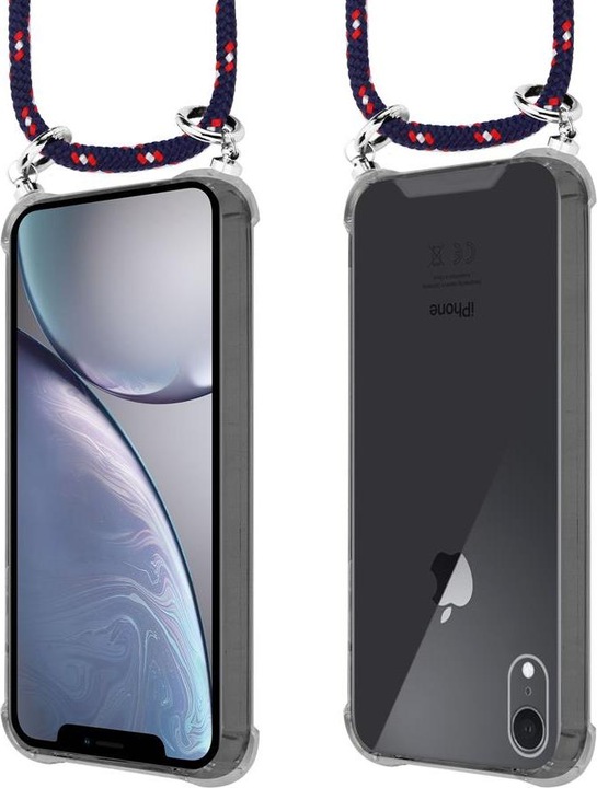 Produktbild Cadorabo TPU Handy Kette SILBER Cover