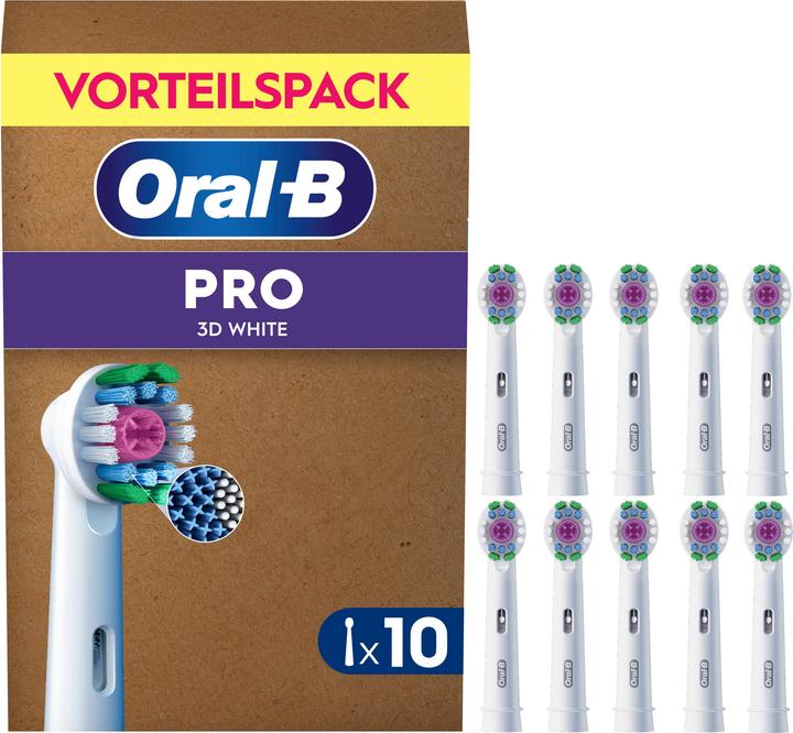 Produktbild Oral-B 10er-Pack 3D-White Zahnbürstenköpfe (10x)