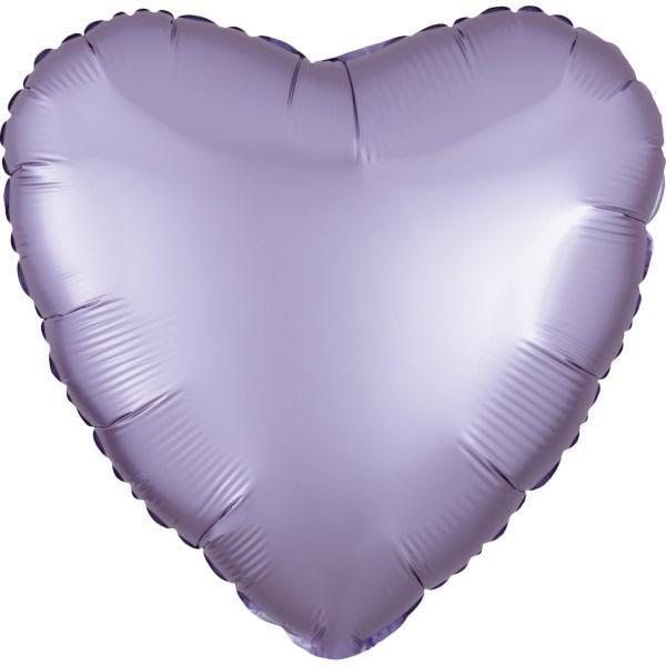 Produktbild Amscan Standard Silk Lustre Pastel Violett Folienballon H (10x)