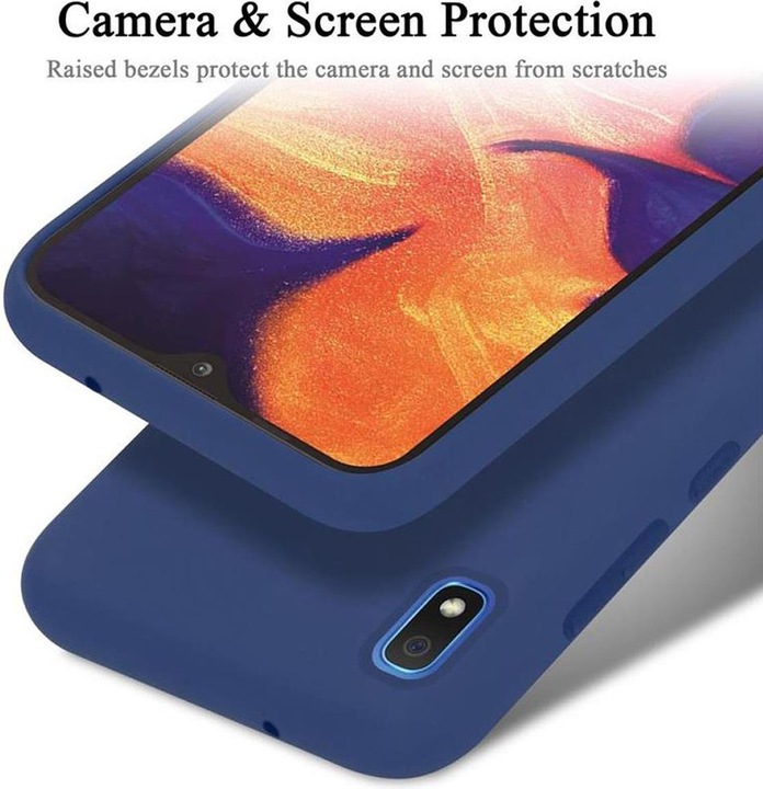 Produktbild Cadorabo TPU Liquid Silicone Case Cover (Samsung Galaxy A10, HTC One M10)