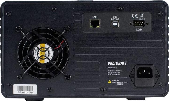 Actual product image Voltcraft DLP-3603 Laboratory power supply, adjustable 0 V - 60 V/AC 0 - 3 A 378 W Sla