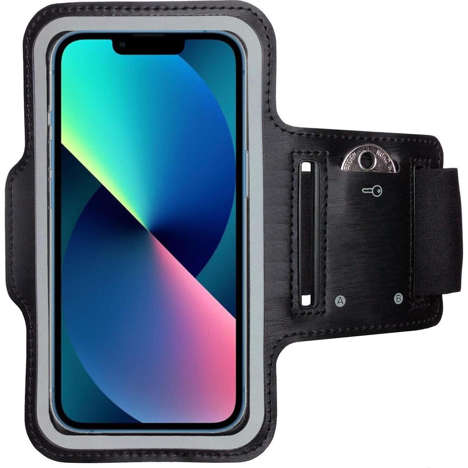 CoverKingz Sportarmband für iPhone 13, Smartphone Sportarmband, Schwarz