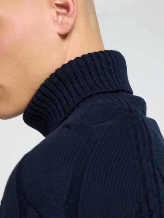 Produktbild Selected Slhcallo Ls Knit Relaxed Cable Roll Neck (XXL)