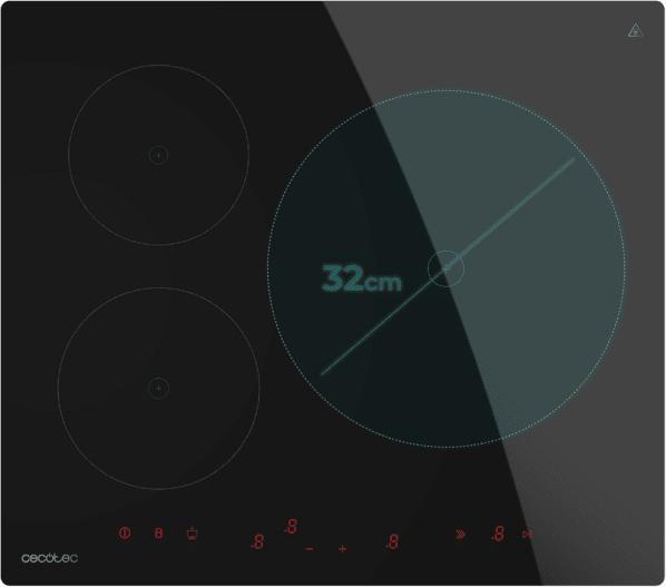 Image du produit Cecotec Bolero Squad I 3600 (52 cm, Table de cuisson à induction)