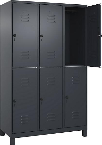 Actual product image C+P Double-decker locker Classic PLUS (120 cm, 195 cm)