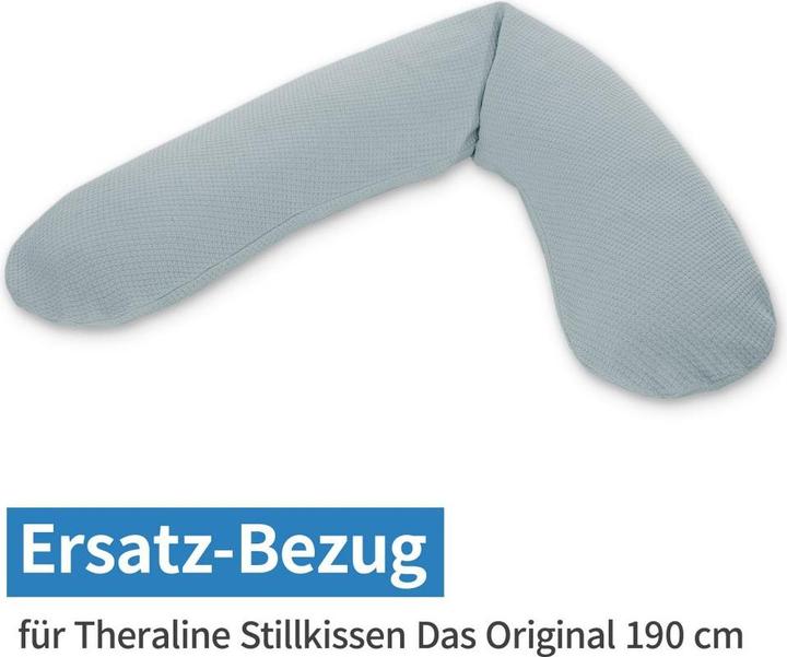 Mist blue fine knit