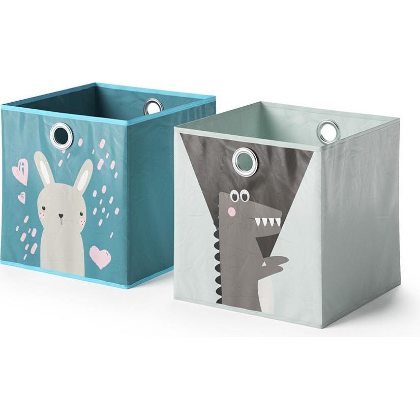 Vicco, Aufbewahrungsbox, Kinderfaltboxen (30 x 30 x 30 cm, 27 l)