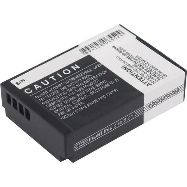 CoreParts Camera Battery for Canon (Akku), Kamera Stromversorgung, Schwarz