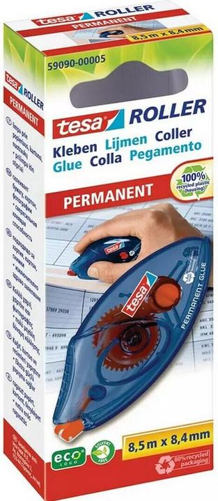 Image du produit tesa 5x Roller de colle permanent, jetable