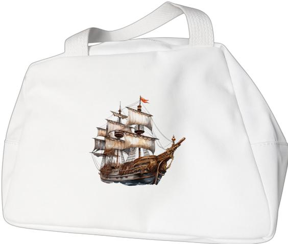 Produktbild Bügelbilder Schulrucksack-Set Piratenschiff