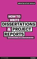 Produktbild How to Write Dissertations & Project Reports (Englisch)