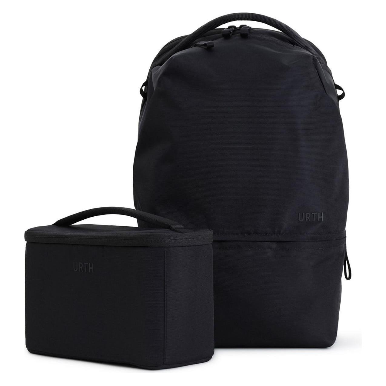 Urth Arkose 20L Backpack + Camera Insert (Black) (Fotorucksack, 20 l), Kameratasche, Schwarz