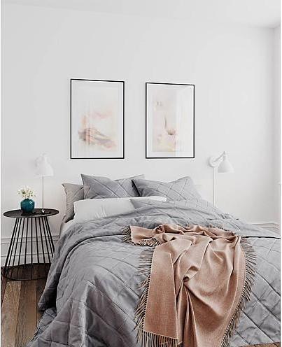 Actual product image By Rydens Bazar mini wall lamp with plug white (E27)