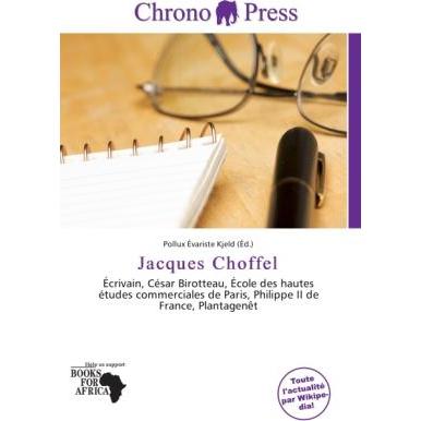 Thumbnail - Jacques Choffel, Fachbücher von Pollux Évariste Kjeld