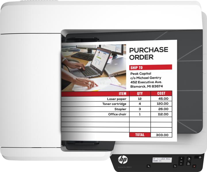 Actual product image HP Scanjet Pro 3500 f1 (USB)