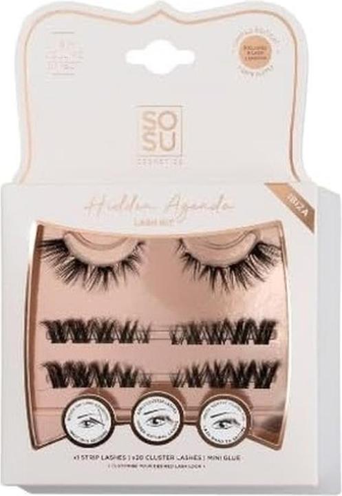 Sosu Versteckte Agenda Wimpern-Set Ibiza Stil individuell anpassbar (Künstliche Wimpern)