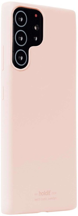 Produktbild Holdit Back Cover Silicone Galaxy S22 Ultra Pink (Samsung Galaxy S22 Ultra)