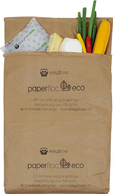 Actual product image easy2cool paperfloc eco-Pouch P15