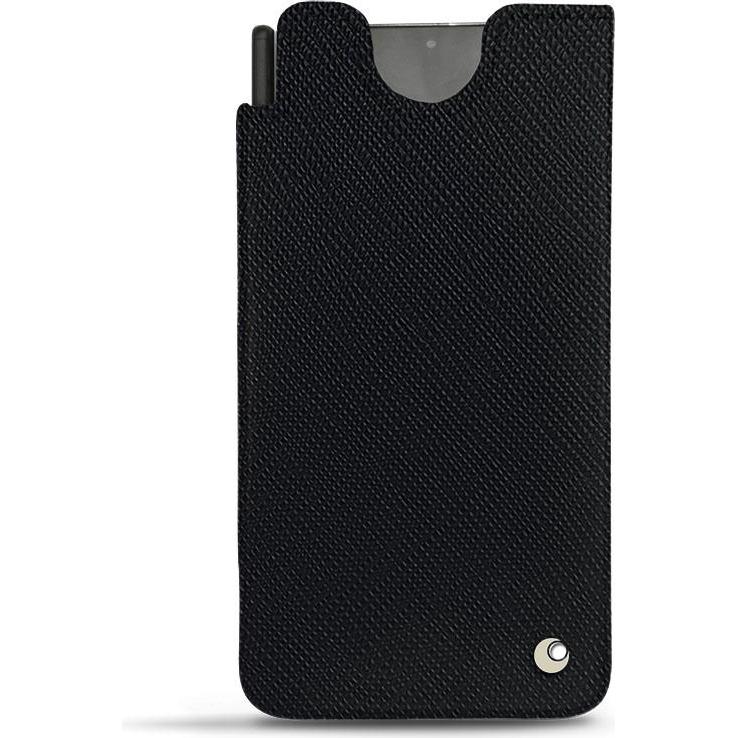 Noreve Lederschutzhülle (Samsung Galaxy S21 Ultra), Smartphone Hülle, Schwarz
