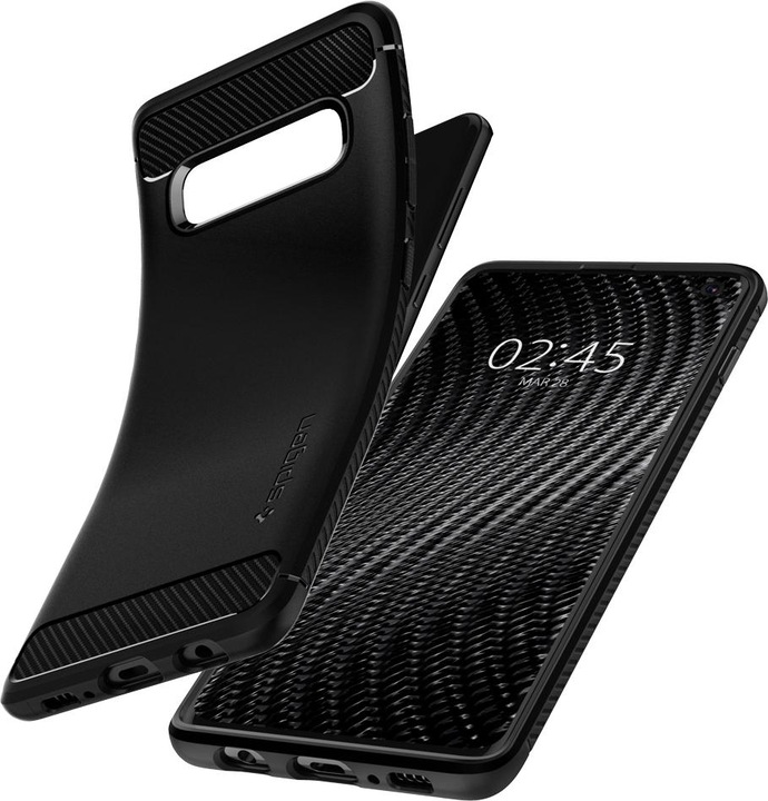 Actual product image Spigen rugged army (Samsung Galaxy S10)