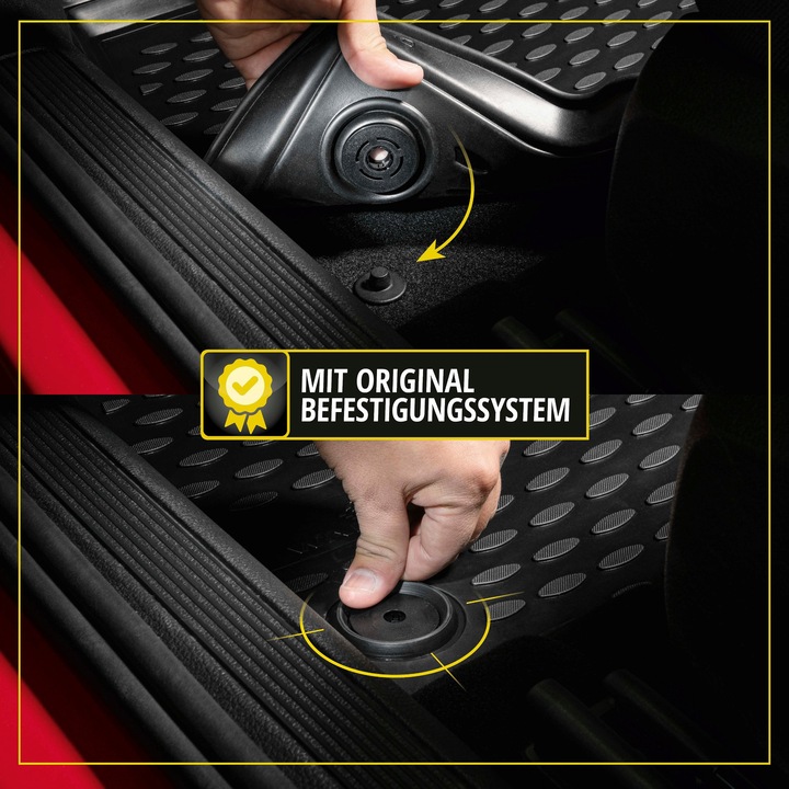Produktbild Walser Gummimatten XTR für KIA Niro (DE) 09/2016-Heute, Hybrid/Plug-In-Hybrid (2 Vordermatten + 2 Rückmatten)
