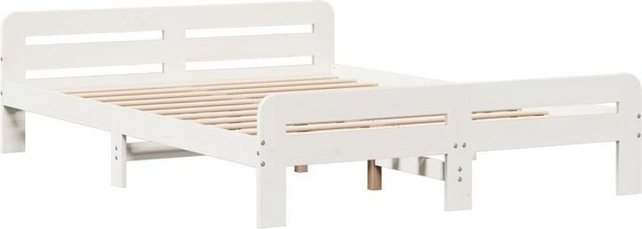 Image du produit vidaXL Bett mit Regal (140 x 200 cm)
