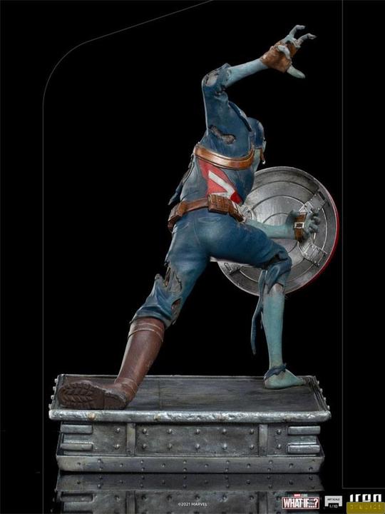Produktbild Iron Studios ST What If...? : Captain America Zombie Art Scale 22 cm