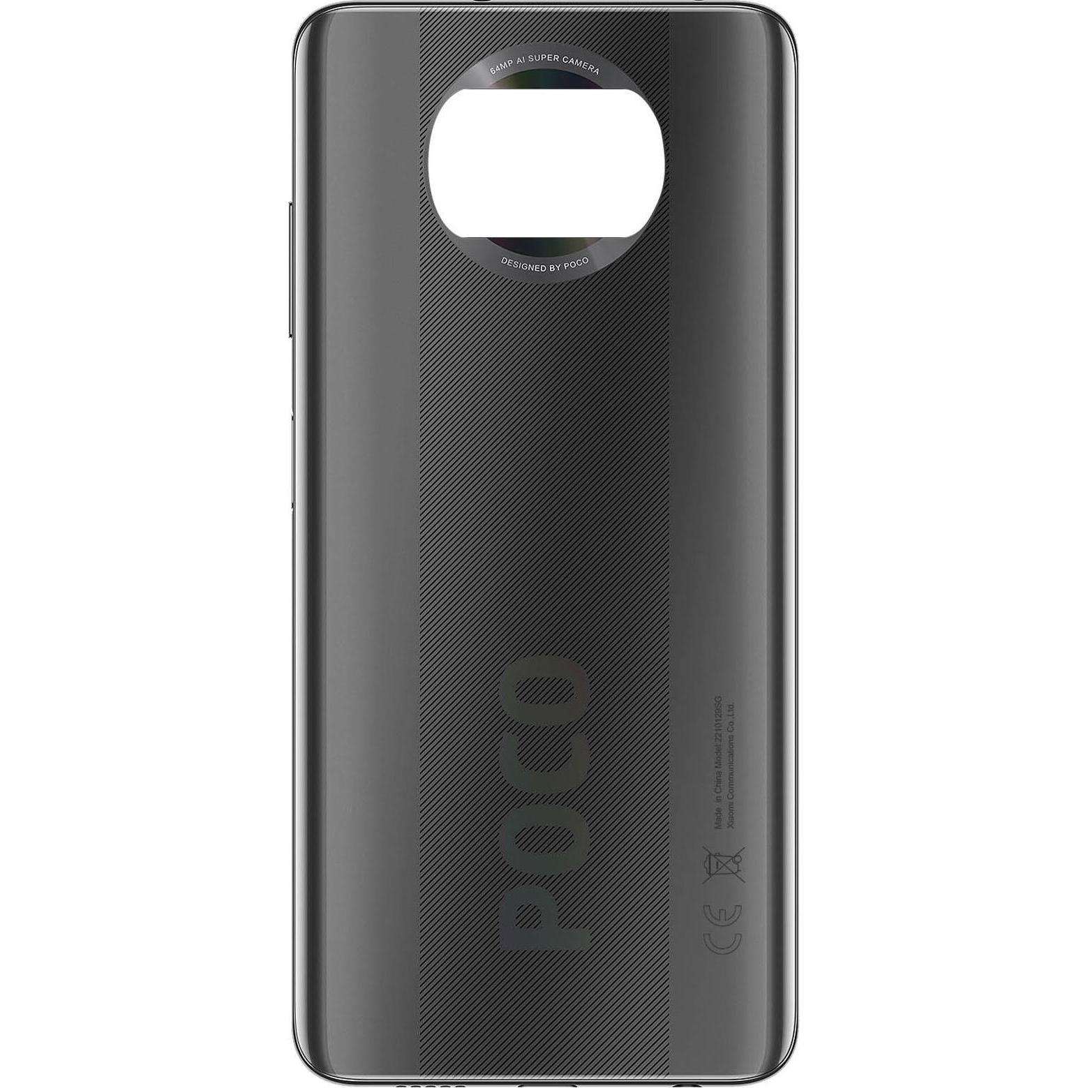 Xiaomi Ersatzteil, Rückseite, Akkuabdeckung (Xiaomi Poco X3), Mobilgerät Ersatzteile, Grau