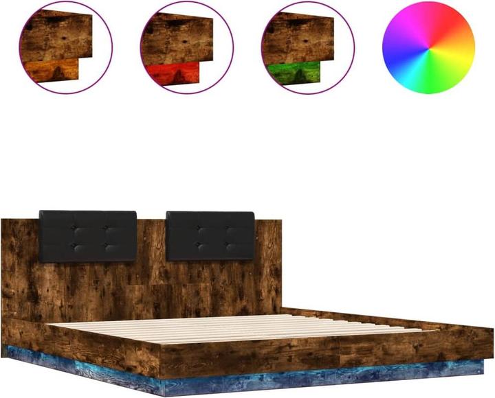 Actual product image vidaXL Bettgestell (200 x 200 cm)