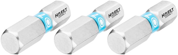 Actual product image HAZET Screwdriver Bit Set (Bit) (7 mm)