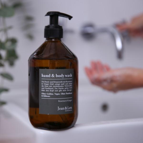Actual product image Jean & Len Hand and body soap (500 ml)