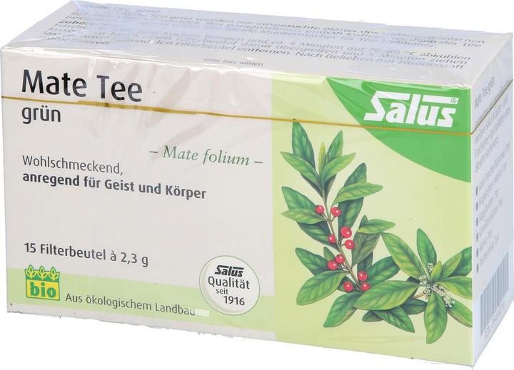 Image du produit Salus Thé maté vert, 15 pcs. Sachets filtres (34.50 g)