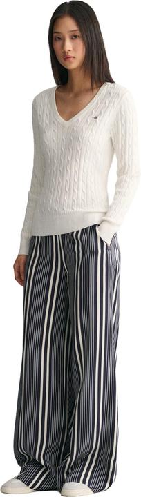 Produktbild GANT Stretch Cotton Cable V-Neck (L)