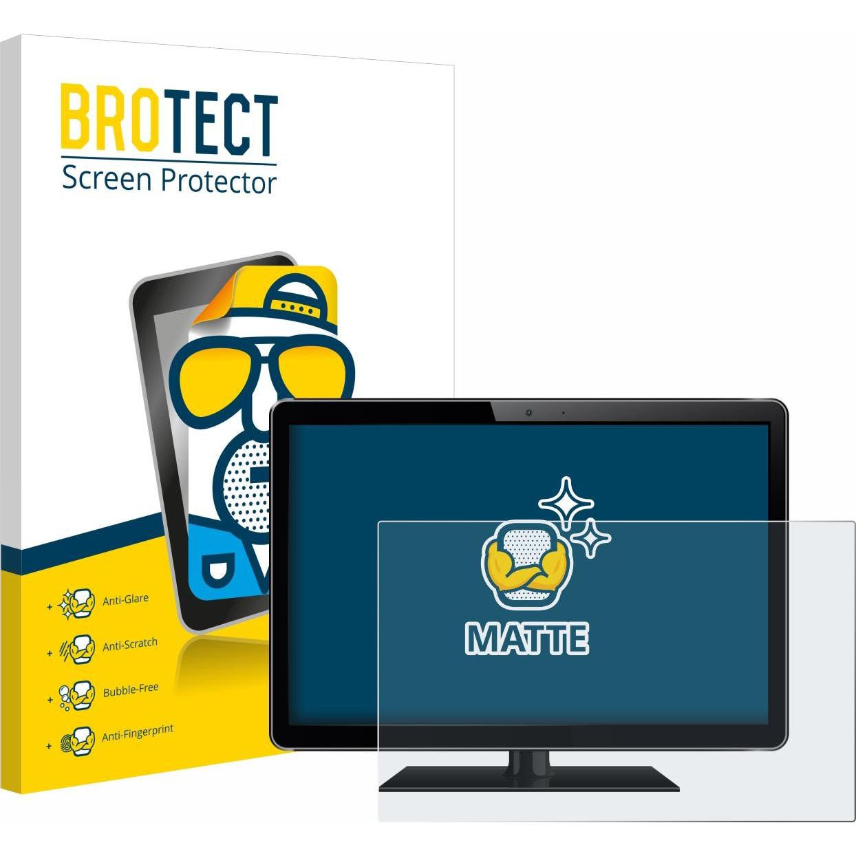 BROTECT Entspiegelungs-Schutzfolie Displayschutz Matt (15.60", 16 : 9), Monitor Schutzfolie