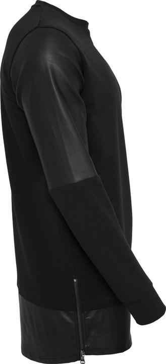 Immagine prodotto Urban Classics Girocollo lungo con zip in pelle sintetica (M)