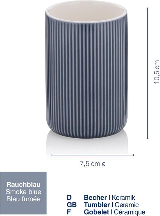 Produktbild Kela Becher Ava rauchblau
