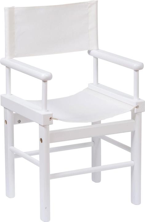 Image du produit Moulin Roty Chaise de metteur en scène blanc (Chaise haute)