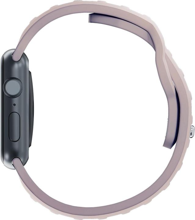Produktbild 3MK Silicone Watch Strap różowobeżowy/ latte dla Apple Watch 42/44/45/49mm (Silikon, Edelstahl)