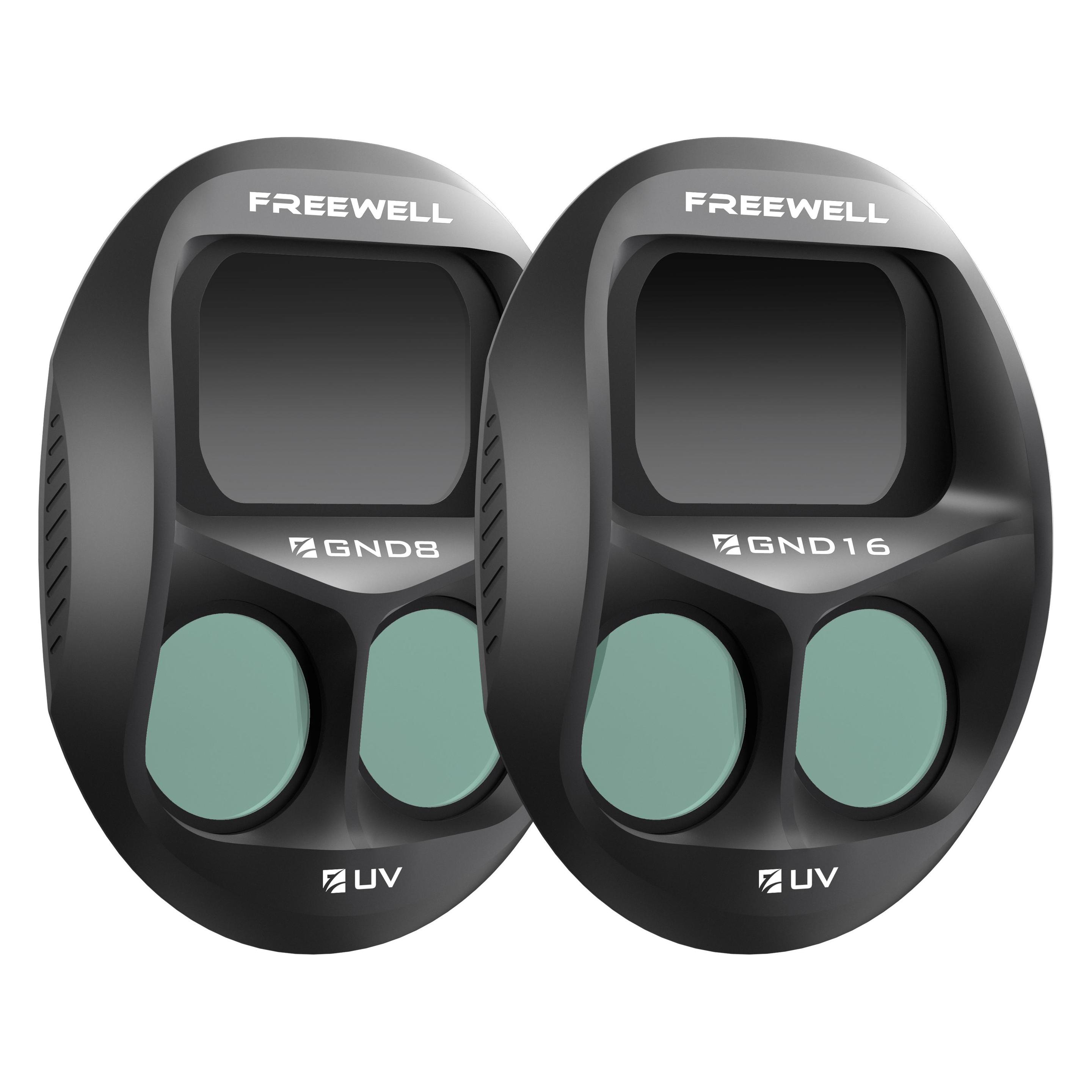 Freewell Mavic 4 Pro Gradient Filters - 2 Pack (Drohnen Filter, Dji Mavic 4 Pro), Drohne Zubehör, Transparent