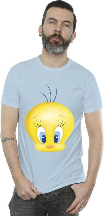 Immagine prodotto Looney Tunes Tweety Face Maglietta Uomo (M)