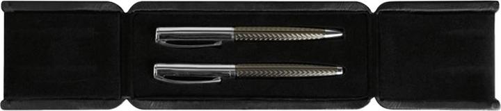 Actual product image MidOcean Derrick Pen Set (Titanium grey)