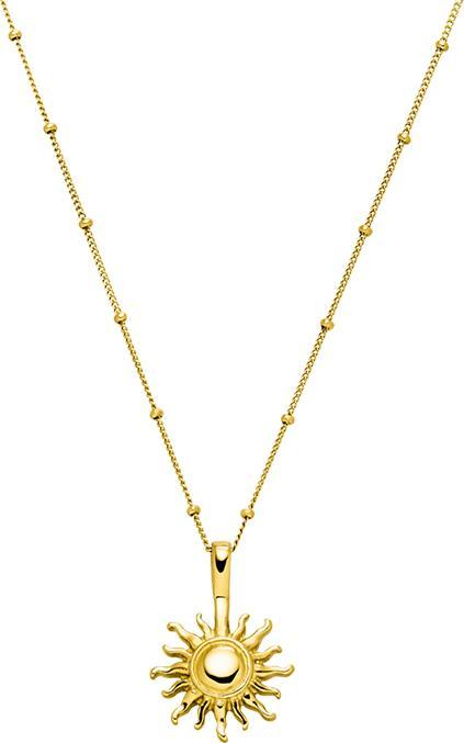 Purelei Sun Kette (Edelstahl 18K vergoldet, 50 - 55 cm)