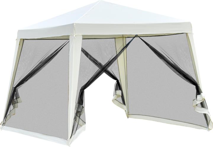 Produktbild Outsunny Pavillon mit Moskitonetz (300 cm, 300 cm)