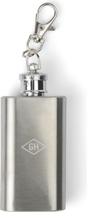 Actual product image Gentlemen's Hardware Mini hip flask key ring